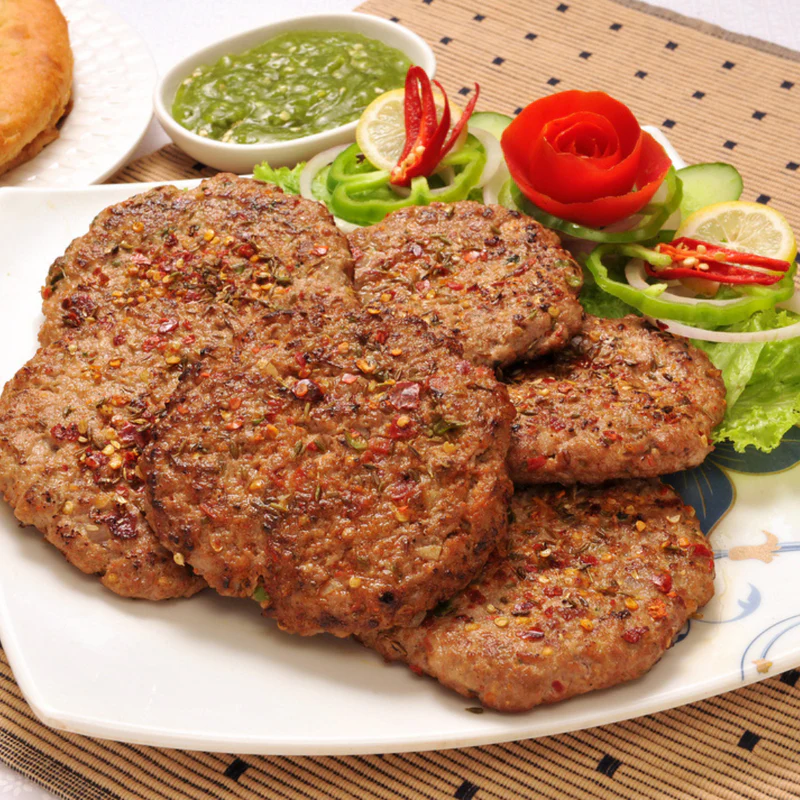Frozen halal Beef Chapli Kebab by Meals by Mimi — 15 pieces ready to cook